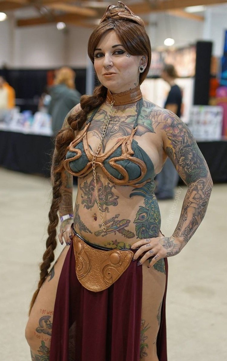 Leia Fat Cosplay