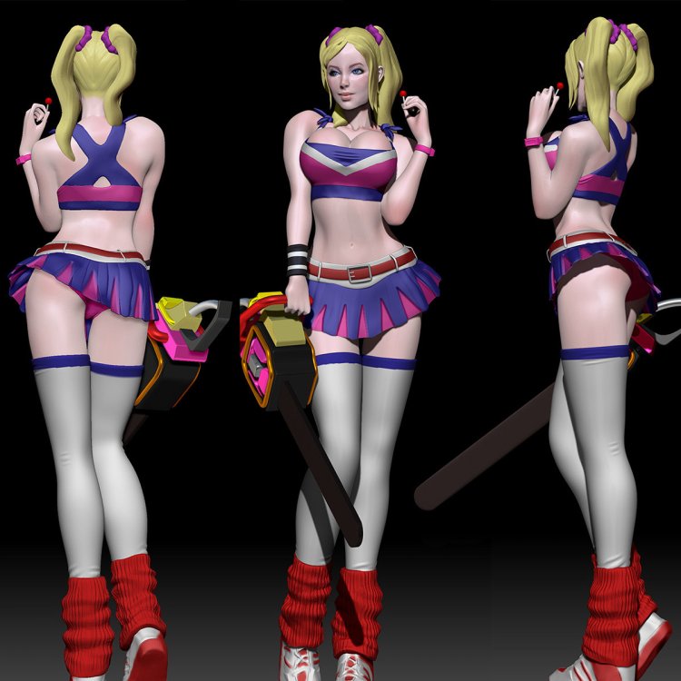 Lollipop Chainsaw Juliet 3D