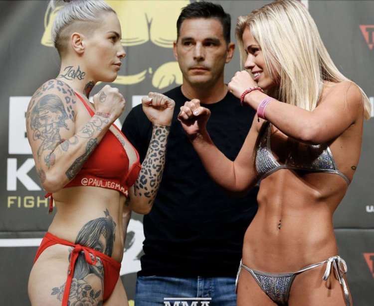 BKFC fighter Taylor Starling