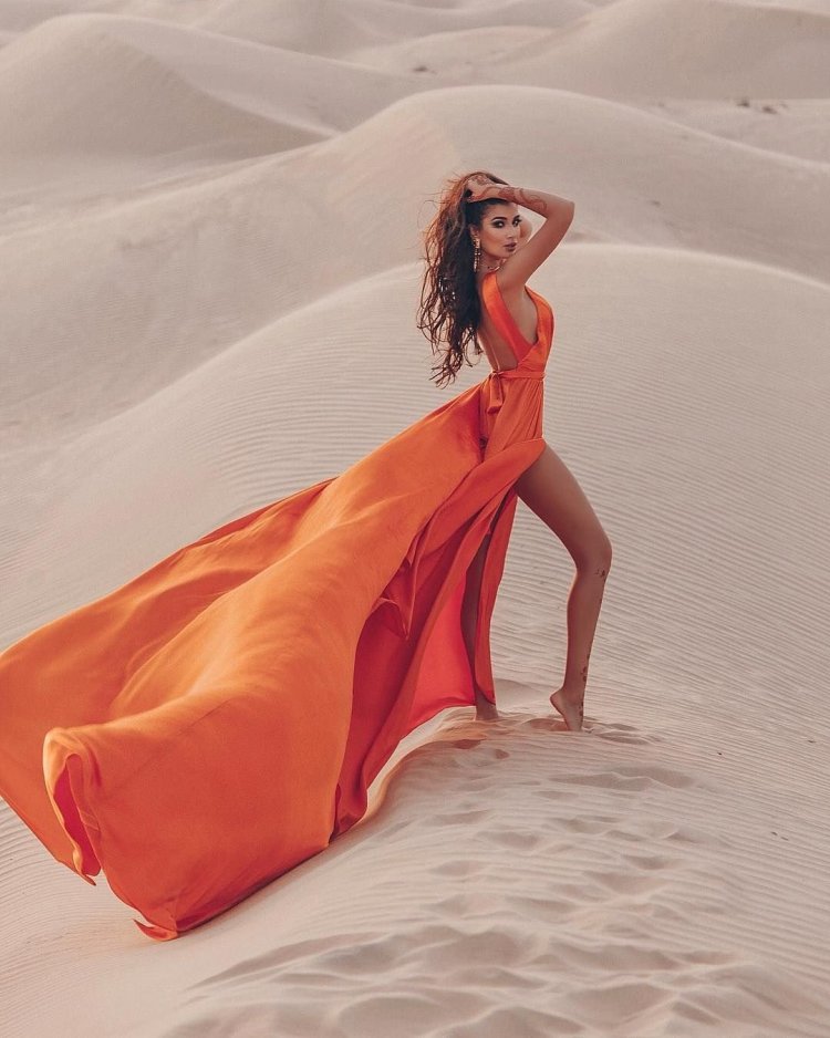 Photoshoot in the desert