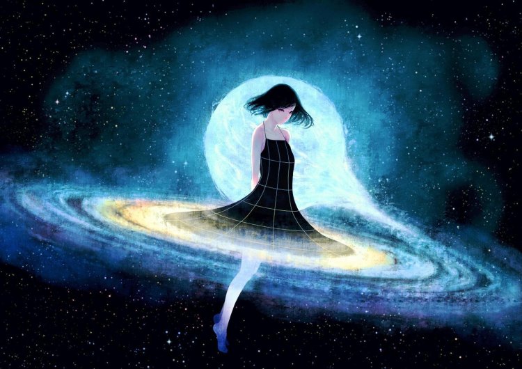 Universe in the form of man