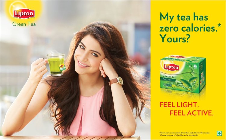 Advertising of tea Lipton