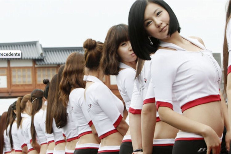 Grid Gerls in South Korea