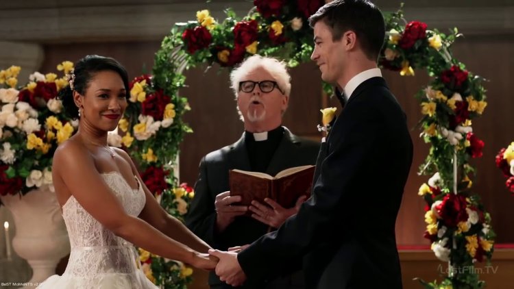 TV series Flash Wedding Barry and Iris
