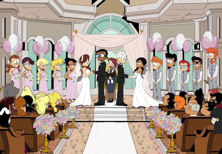 Wedding cartoon