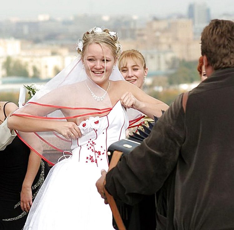 Unsuccessful wedding dresses