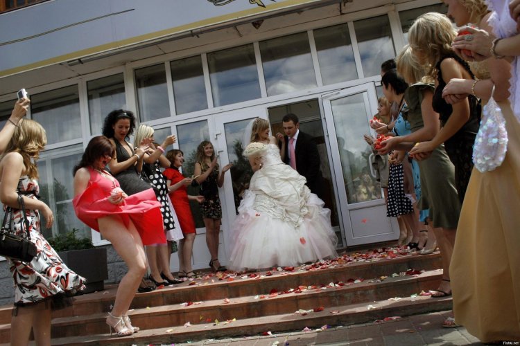 I lit up at the wedding