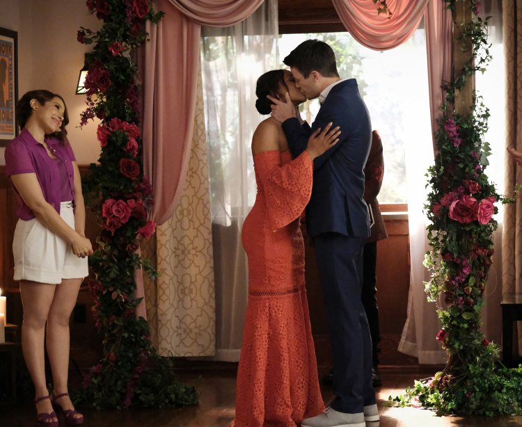 Barry and Iris wedding