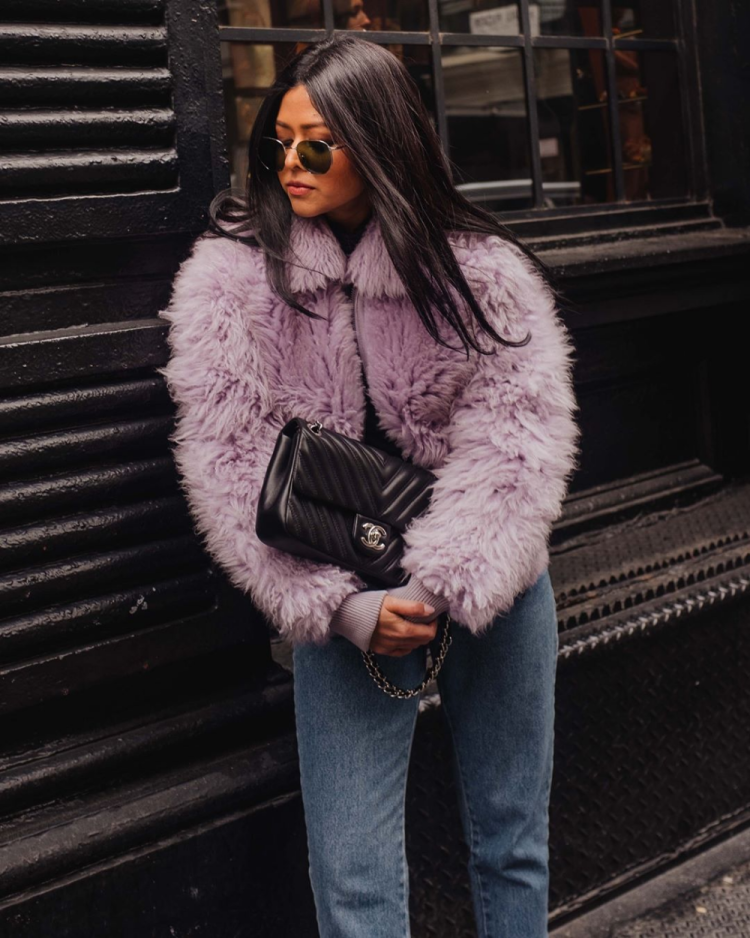 Artificial fur coat 2022 Trend