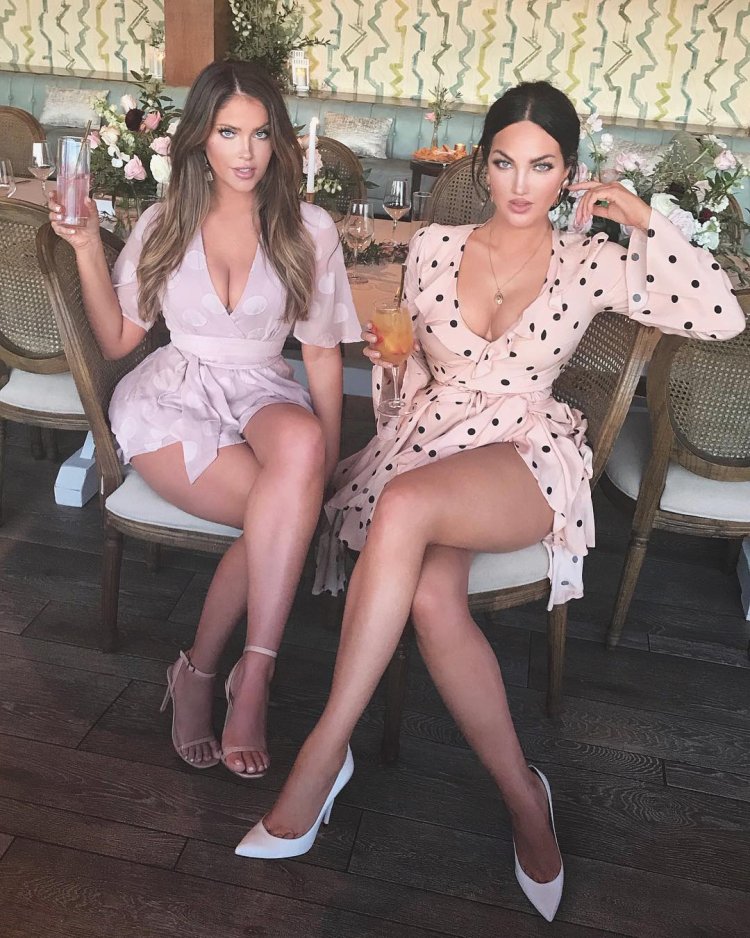 Natalie Halcro and Olivia