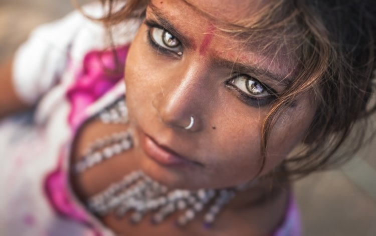 The eyes of the gypsy
