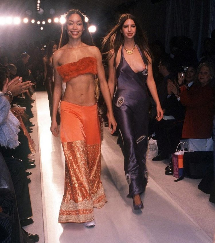 Third breast at the fashion show