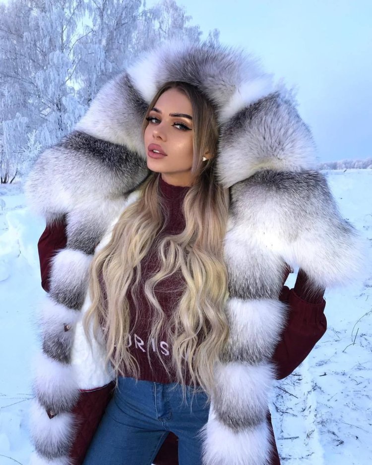Lika Andreeva Fur Coat