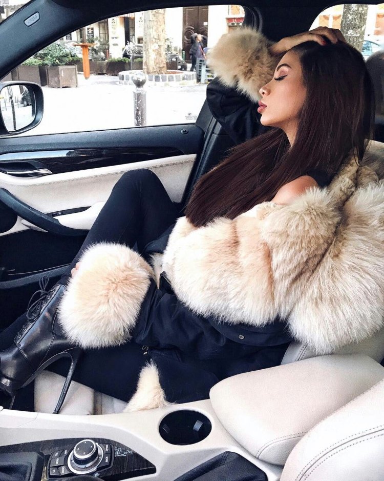 Warm in Fur Coat