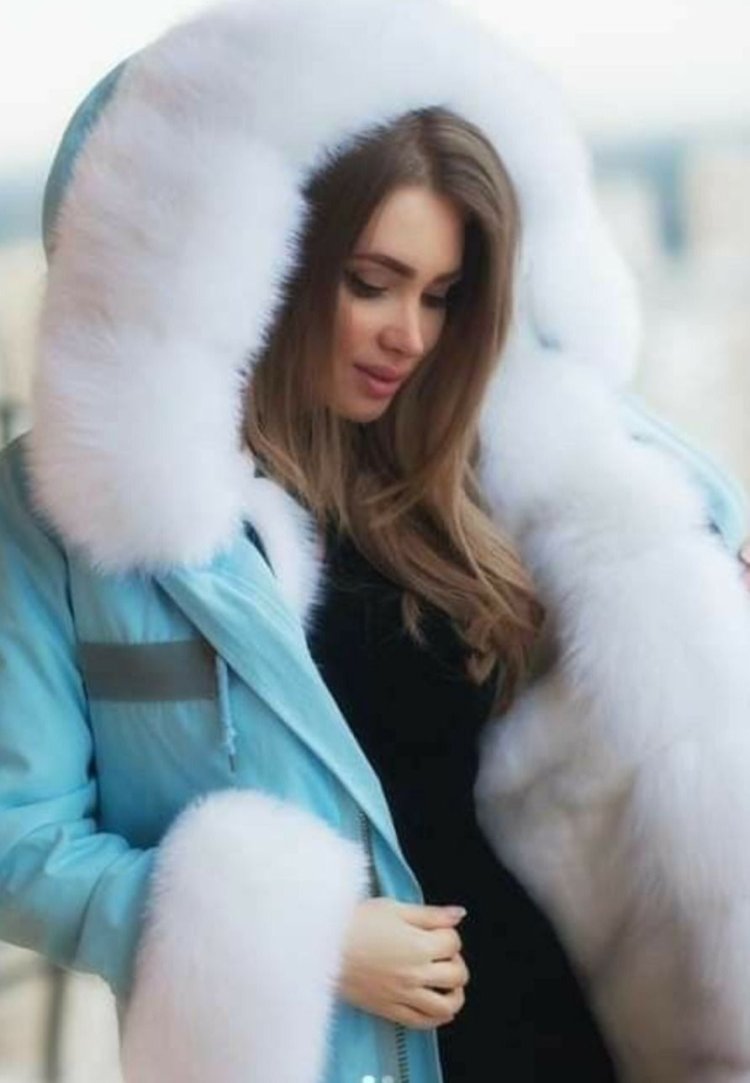 Replay Fur Puffy Fur Jacket