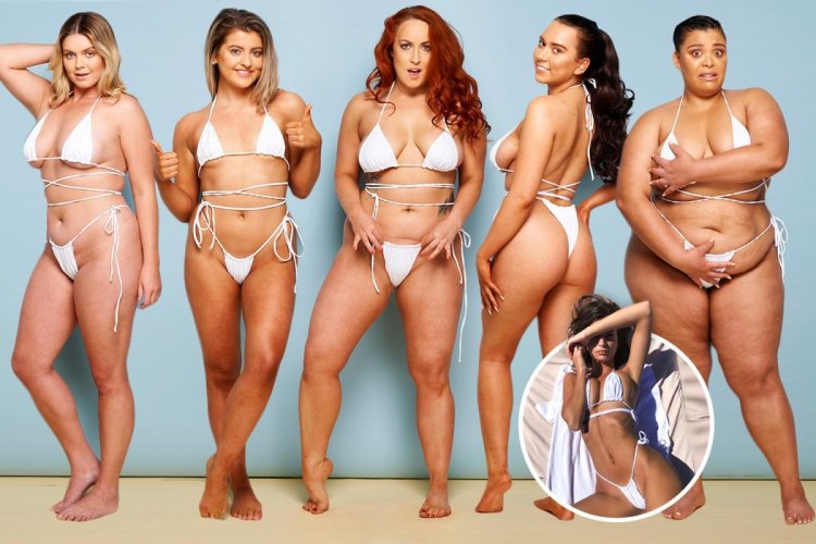 Podium bbw in bikini