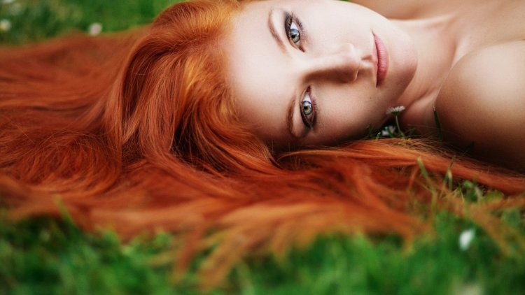 Girl with red hair Private