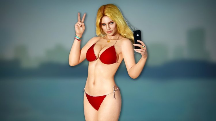GTA 5 Beach Girls