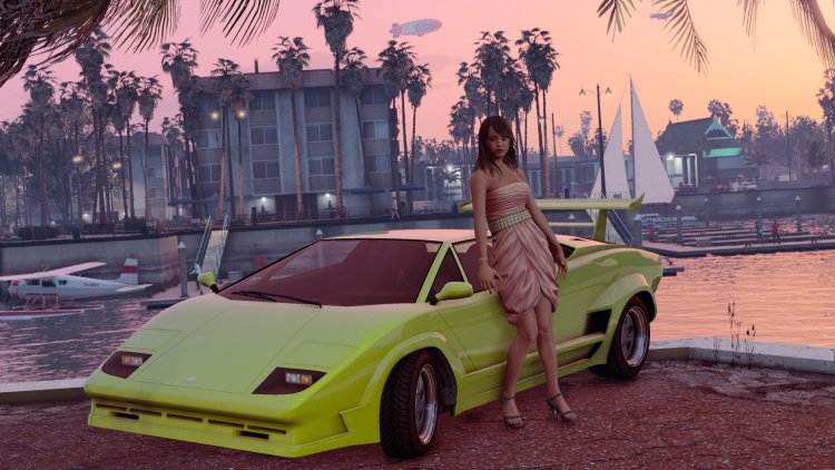 Beautiful girls from GTA 5