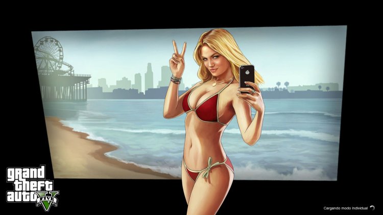 GTA V loading screens without characters