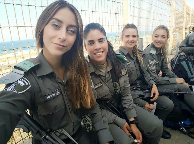 Sofia Lerman, soldier of the Israeli army