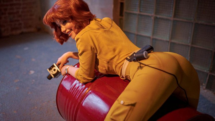 Cosplay on April O'Neill Lada Lumos