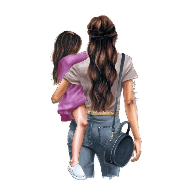 Mom and daughter pictures