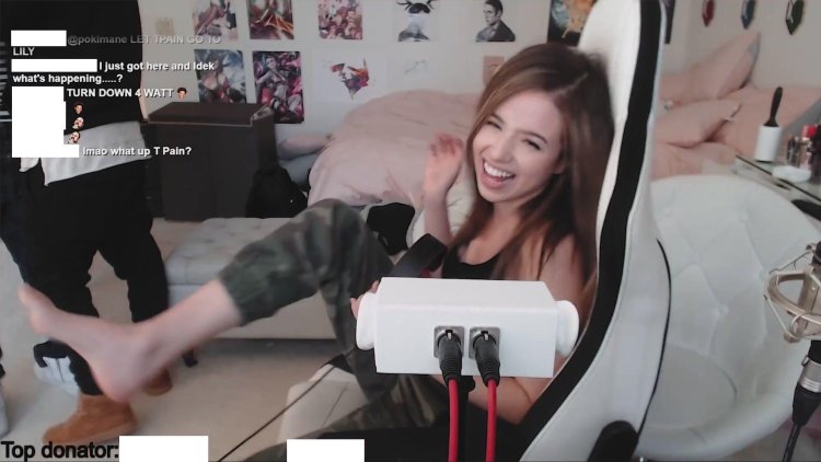 Pokimane Slip