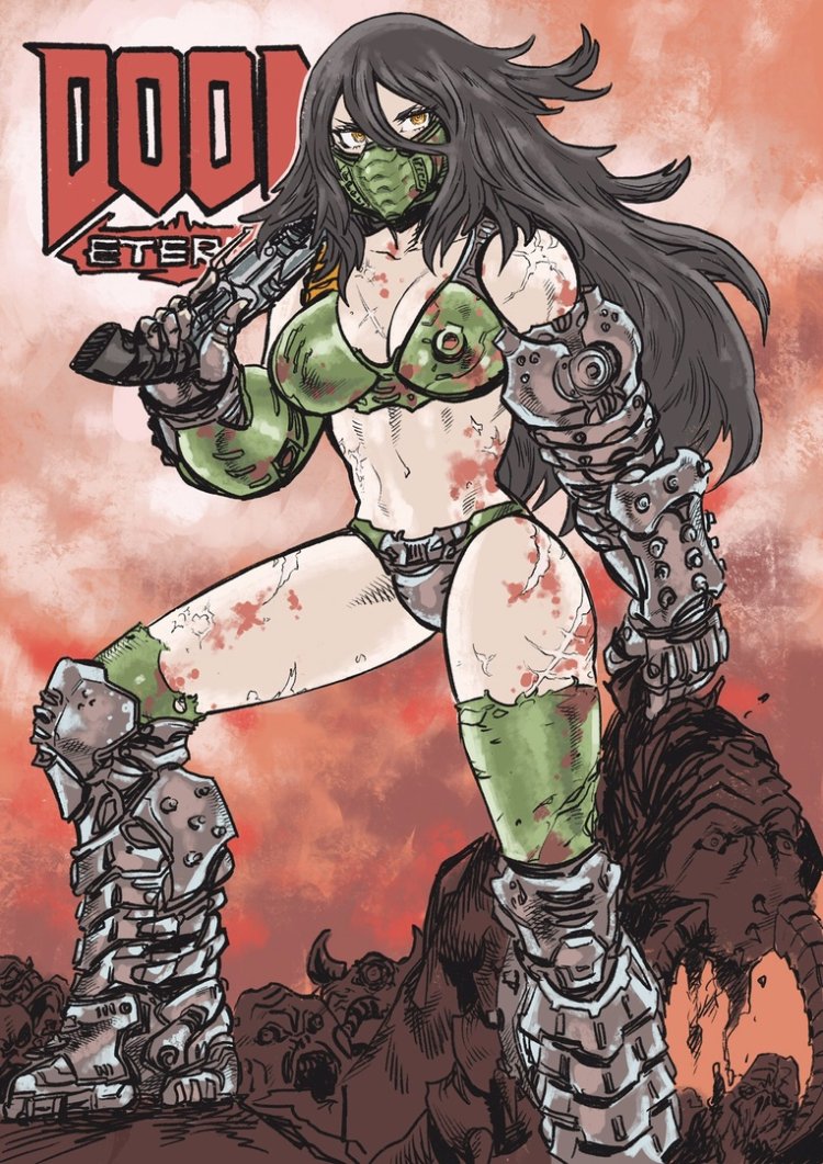 Duma Eternal Maroder Art Rule 63