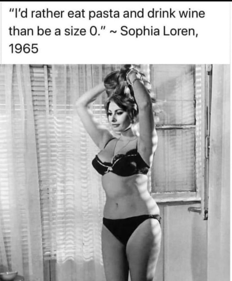 Sophie Loren Figure Parameters