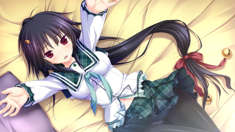 Anime girls without panties