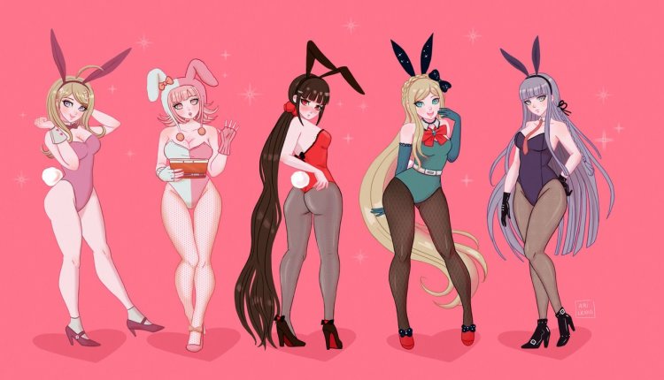 Sonya Nevermaynde in a hare costume