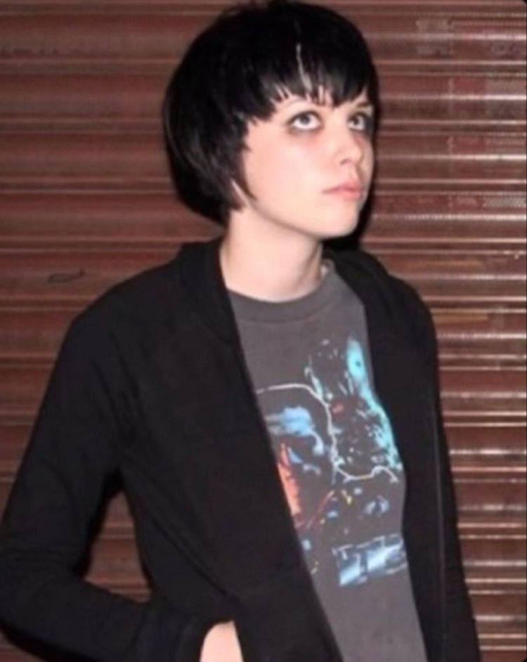 Alice Glass as a child