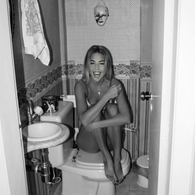 He caught his sister