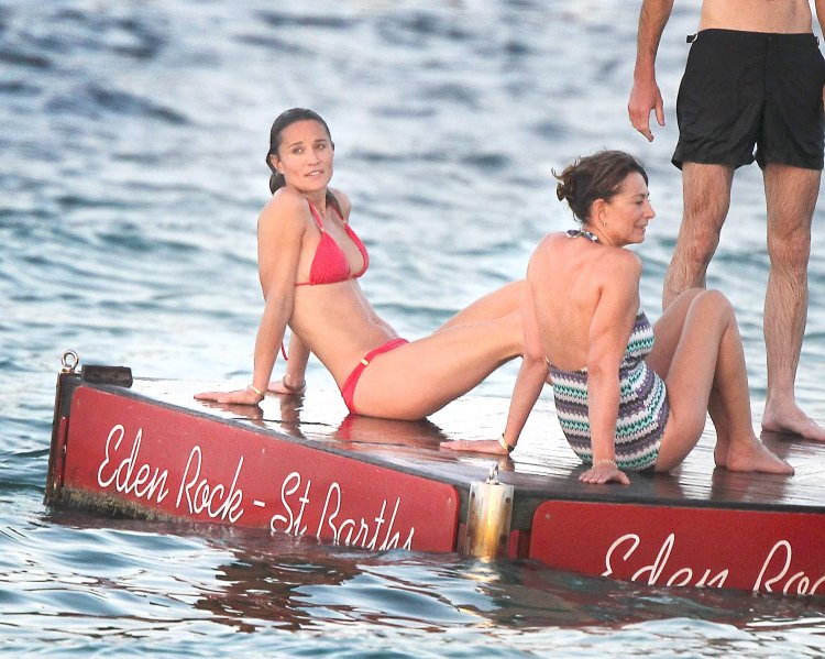 Pippa Middleton in a swimsuit