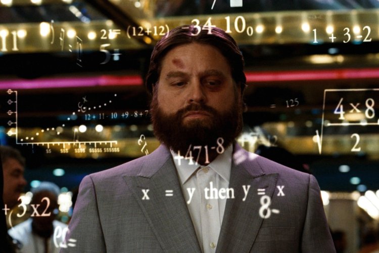 Zach Galifianakis calculates