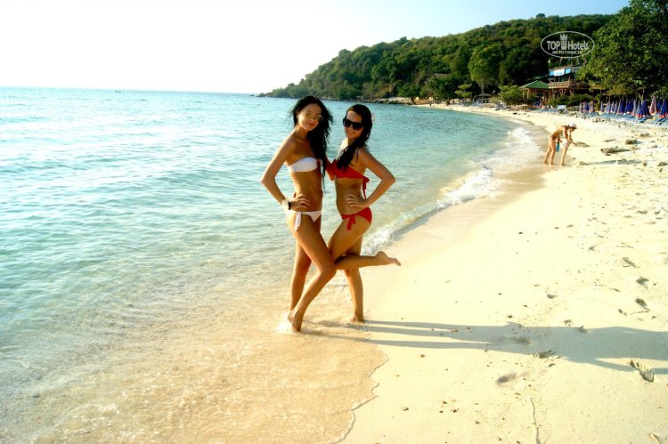 Russians on the beach in Thailand