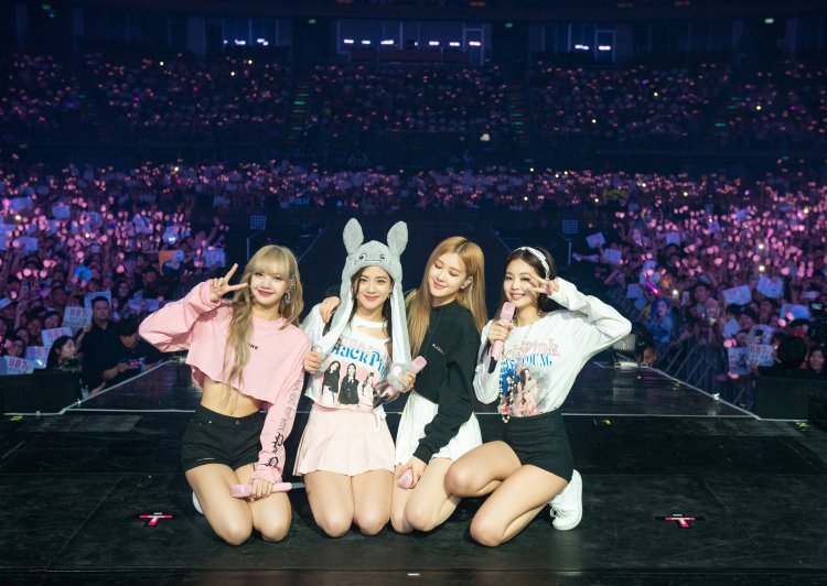 Black Pink on stage