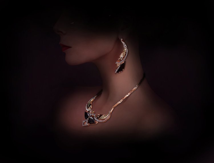 Creative advertising of jewelry