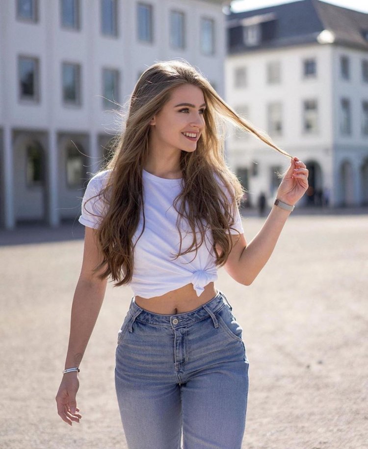 The girl has matured