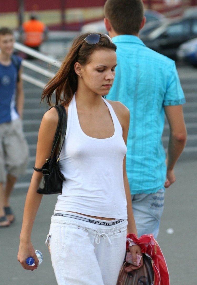 Teenagers in swimsuits Private