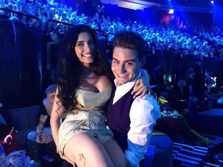 Daue Bob and Sergey Lazarev