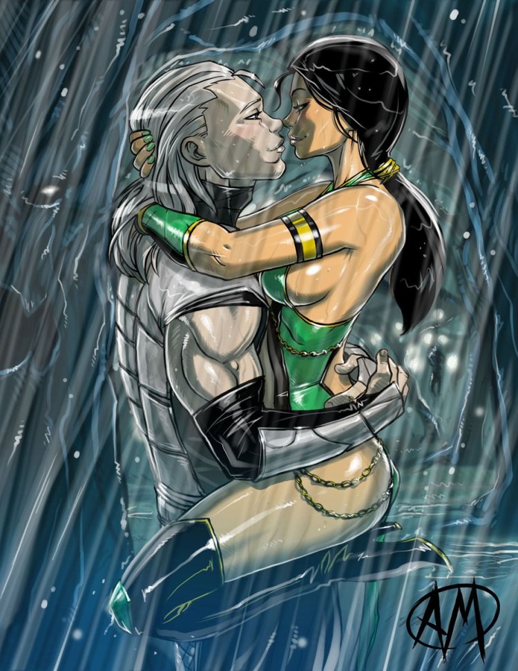 Mortal Combat Jade and Smoke