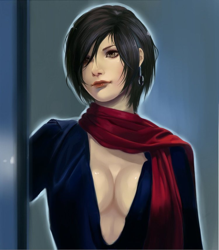Carla Radames and Ada Wong