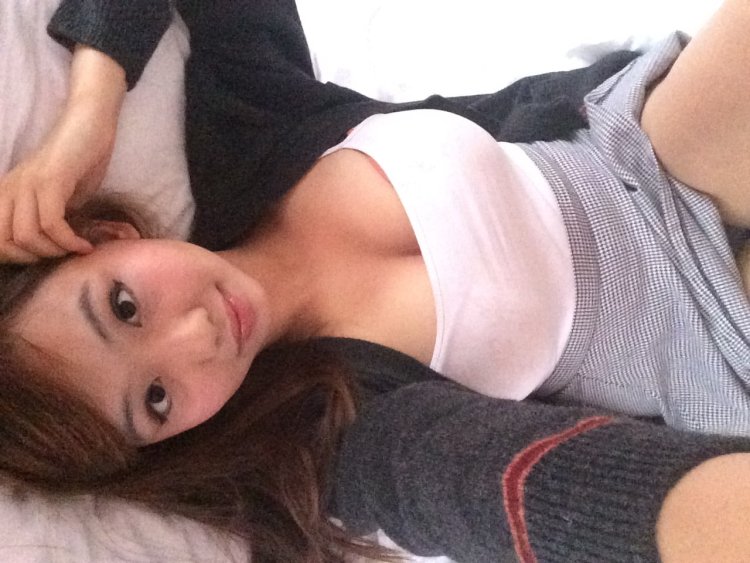 Yuko Ogura in Lingerie