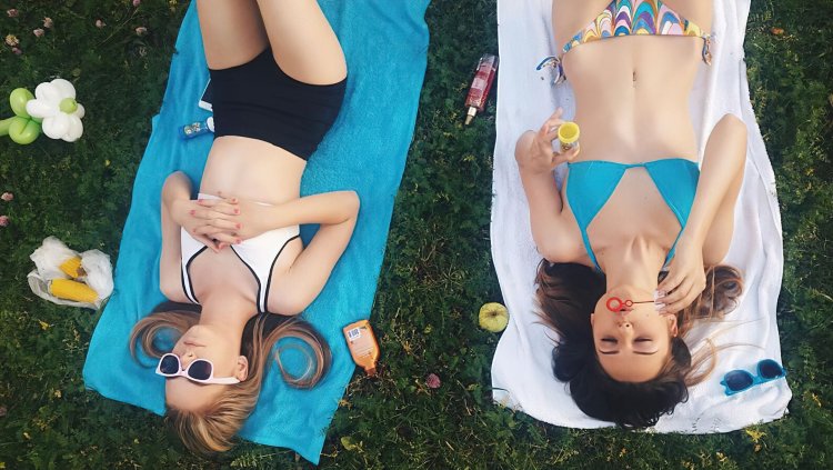 Rudnyok Daria 2020 in a swimsuit