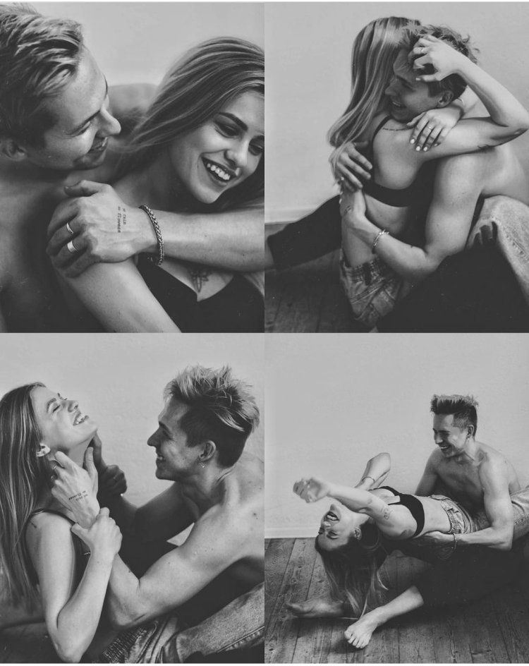 Dasha Kozlovskaya and Emil Zigansha