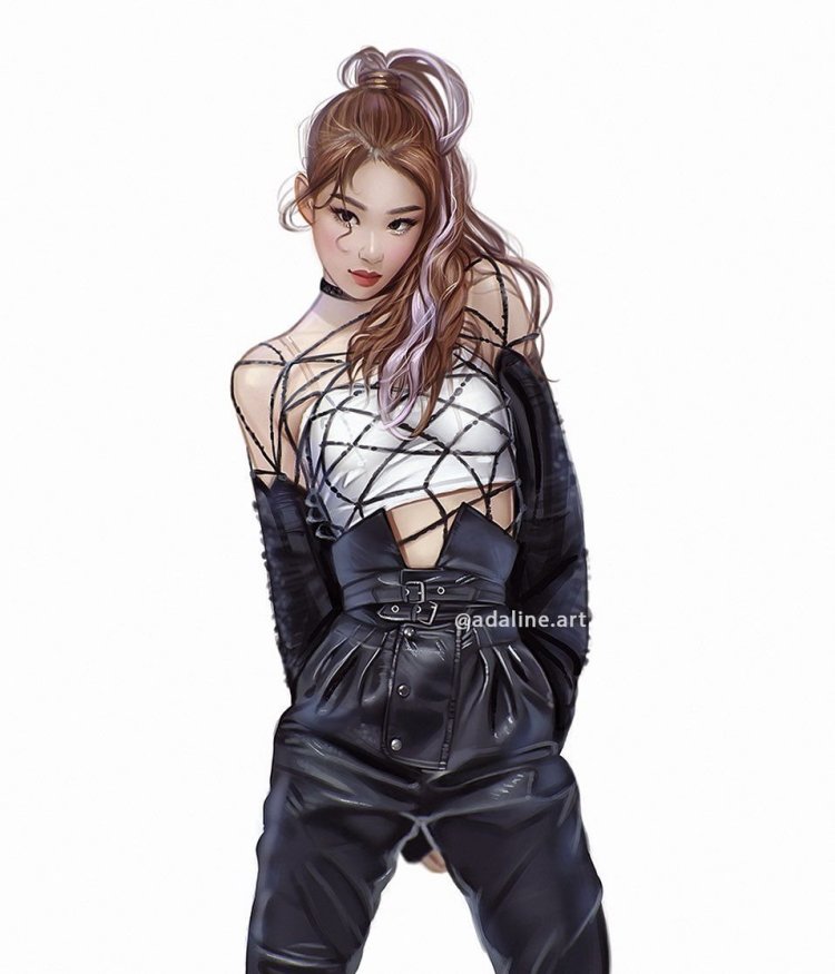 ITZY CHAERYEONG Art