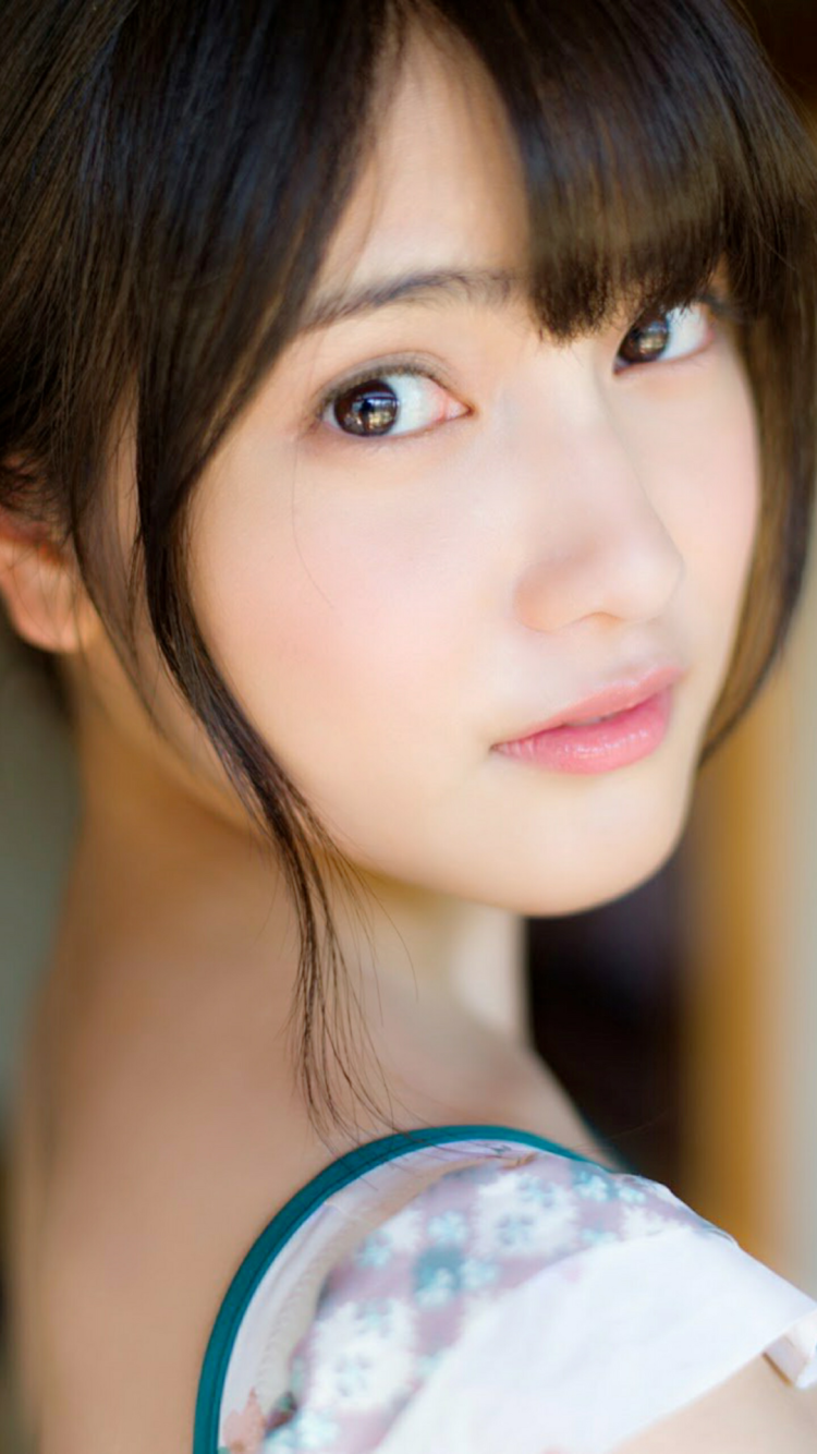 Natural beauty of Japanese girls