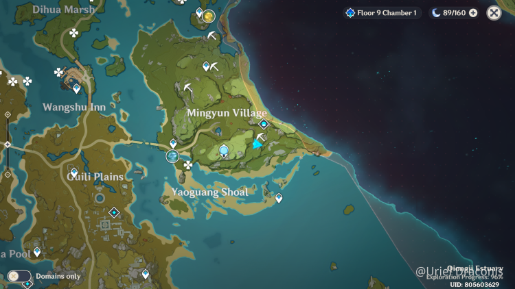 Genshin Impact village Min Yun